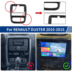 Cho Renault Khăn lau bụi 2010-2015 Android Car Stereo <span class=keywords><strong>GPS</strong></span> Carplay tự động gương liên kết Bảng điều khiển Bảng điều khiển cài đặt Dash Bộ dụng cụ - Product Image 4