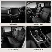 Pick-up double cabine à long châssis, moteur diesel 4x4, 5 places, avec climatisation, pour utilisation en milieu désertique au Moyen-Orient