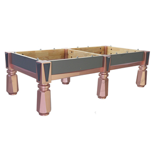 Table de billard professionnelle internationale de 9 pieds avec plateau en ardoise, système de retour de billes or <span class=keywords><strong>rose</strong></span>, billes Aramith, embouts de queue de billard, marque SDAIS - Product Image 6
