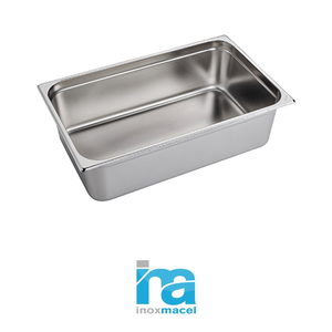ถาดใส่อาหารสแตนเลส 18/10 GN 1/1 53 × 32.5 × 15 ซม., 1773 กรัม อิน็อกซ์ อิน็อกซ์ มาเซล - Product Image 4