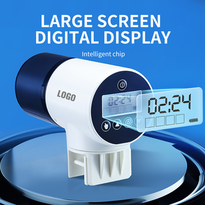 ZOOBAM 타이밍 수족관 자동 물고기 피더 전기 조정 가능한 물고기 음식 디스펜서 자동 물고기 피더 휴가 타이머 탱크 - Product Image 2