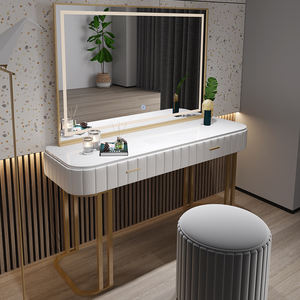 <span class=keywords><strong>Mesa</strong></span> de maquillaje especial de celebridades de Internet para decoración de uñas, maquillaje ligero, tiendas de novias, tocador de Metal duradero para salones de belleza - Product Image 4