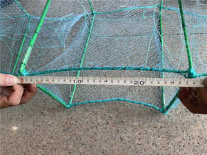 Philippines Style Offre Spéciale Rong Bay Piège De Pêche Cage De Pêche Dragon Bubu Crevettes Piège avec 23*38CM 31 Cadre 9 Mètres 5kg - Product Image 4