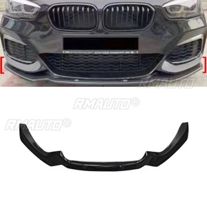 สปอยเลอร์กันชนหน้ารถยนต์ ชิ้นส่วนตกแต่งสำหรับ BMW ซีรีส์ 1 F20 ปี 2016-2018 ฝาครอบป้องกันกันชนทรง F - Product Image 1