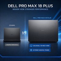 Pour Pro Max 18 Plus Ordinateur portable professionnel 18 pouces Grand écran Haute performance Ordinateur portable Intel Core SSD Windows 11 Home 1080p
