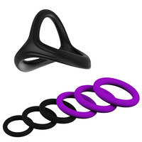 Fabriqué en silicone souple de qualité supérieure, hautement élastique, doux pour la peau et confortable à porter, jouets sexuels