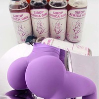Sirop Fast Thicker Butt Africa Girl Drink, Complément alimentaire pour l'amélioration des fesses, le remodelage des hanches, stimulant d'appétit et pour la prise de poids