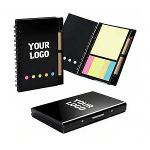 Bloc de Notas Personalizado al por Mayor con Logotipo, Combinación de Bloc de Notas Adhesivas y Bolígrafo, Libreta Pequeña Portátil para Publicidad, Regalo Promocional Empresarial - Product Image 1