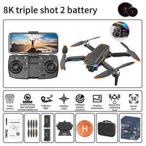Cao-def sợi carbon F168 động cơ không chổi than <span class=keywords><strong>Quadcopter</strong></span> 4K HD Máy ảnh quang học dòng chảy trở ngại tránh 4km chụp ảnh trên không bay không người lái - Product Image 5