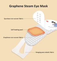 Masques oculaires chauffants en graphène en gros, patchs oculaires brevetés pour la protection des pupilles et la circulation oculaire, soulagement de la fatigue, OEM/ODM