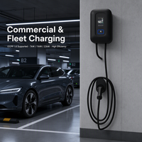Station de recharge pour véhicules électriques intelligente de type 2 AC 11 kW à une borne, sur pied, pour hôtel, extérieur