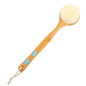 Brosse <span class=keywords><strong>de</strong></span> massage corporel en bois rond pour <span class=keywords><strong>gommage</strong></span> et nettoyage sous la douche - Product Image 1