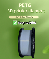 Filaments d'imprimante 3D PETG 1,75 mm, plastique importé multicolores, matériaux d'impression 3D