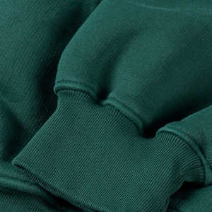 Sweat à capuche streetwear homme automne, coupe décontractée, épaules tombantes, coton épais 350 g/m², respirant, écologique, logo au dos - Product Image 4