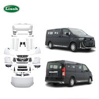 Kit carrosserie Liush pare-chocs avant feu arrière grille moteur couvercle capot mise à niveau pour Toyota Hiace Commuter H300 nouvelle conception de lifting