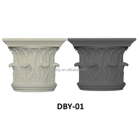 Capitales de colonne décoratives en mousse EPS, style romain, modernes, pour l'extérieur des villas, taille personnalisée