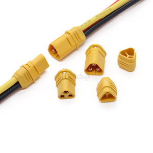 Conector <span class=keywords><strong>Macho</strong></span>-Hembra de Tres Núcleos con Cable MT30-M/F, <span class=keywords><strong>Enchufe</strong></span> Trifásico de Tres Polos para Modelo RC, Control Remoto, ESC, Batería Lipo - Product Image 5
