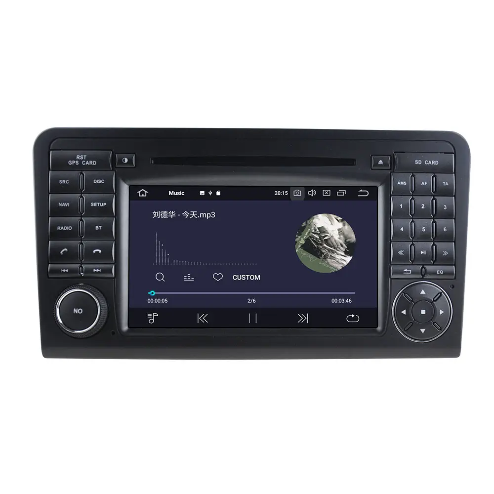 MOOKAKA 4GB 11 2 Din Android Multimídia Carro DVD Para Mercedes Benz ML CLASSE W164 ML300 ML350 2005-2012 GPS Do Carro Jogador de Rádio