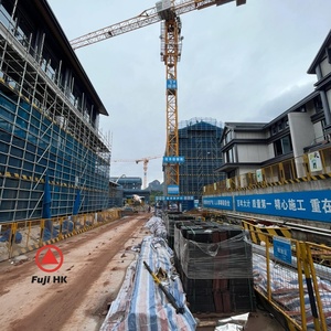 Grúa Torre de la Marca ST80 con Capacidad de Carga de 80 Toneladas, Maquinaria de Elevación para Construcción con Certificado CE para Proyectos de Edificios de Gran Altura - Product Image 3