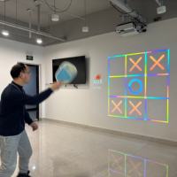 Jeux de sport interactifs d'intérieur pour enfants et adultes, jeu de projection, exercice sportif, métal WEDIDIT FT8