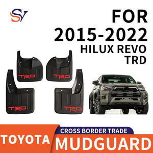 Брызговики Автомобильные Брызговики для <span class=keywords><strong>TOYOTA</strong></span> Revo TRD 2015-2022 4 шт. автомобильные наружные аксессуары Madflap брызговик - Product Image 4