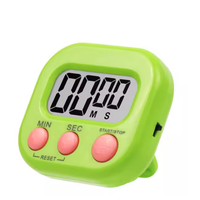 Timer Digital Mini yang Dapat Diprogram dengan Presisi Tinggi dengan 3 Fungsi Pengaturan Waktu Acak dan Penghitungan Mundur