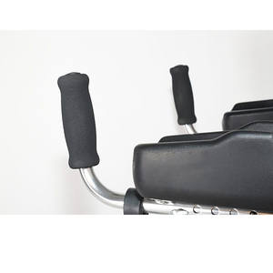 Andador plegable portátil de un solo botón y Andador de aleación de aluminio para discapacitados ayuda para caminar con <span class=keywords><strong>plataforma</strong></span> de antebrazo para discapacitados - Product Image 5