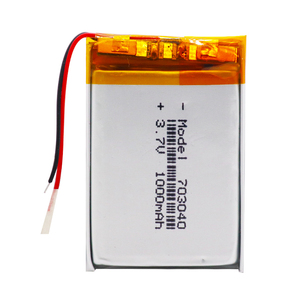 מותאם אישית 703040 750mah 1000mah <span class=keywords><strong>3.7v</strong></span> ליתיום פולימר סוללה ליתיום יון נטענת תאי סוללות Lipo סוללות - Product Image 3