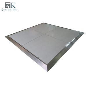 Customized Sizes Dance Floor White Wedding Dance Flooring Interlocking Portable Wedding Dance Floor Panels - Product Image 1