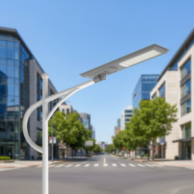IP66 Waterproof Highway Outdoor Solar Street Light 100W-300W Integrated LED with Battery DC
