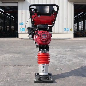 In Stock Vibration Soil Compactor <strong>Tamping</strong> <strong>Rammer</strong> for Construction FYCH-80D Jumping with Diesel Engine - Product Image 2