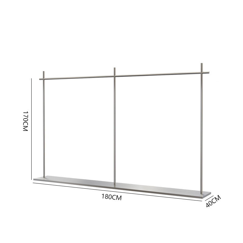 Stainless steel: 180*40*170cm