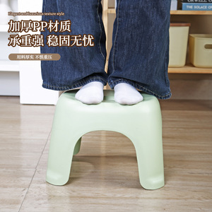 Taburete de Plástico Aishi Bear, Material PP Grueso y Resistente, para Uso en el Hogar, Baño y Niños - Product Image 3