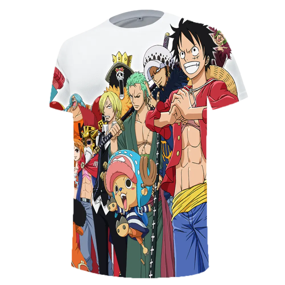 Custom Anime One Piece Luffy Kids Boy Girl T Shirt 3d printed t shirts Casual Men Women Cartoon Funny T-shirt Tops Tees