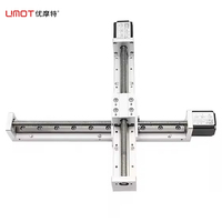 Mini actuador lineal UMOT de 20mm, carga de 30kg, mesa Xy, brazo robótico, tornillo de bola, guía de riel lineal, Tobogán, escenario Cnc para tornos de cama inclinada