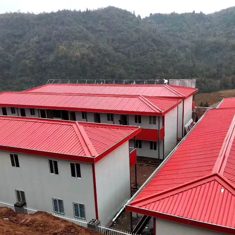 K/t Haus kundenspezifisches fertighaus Baubau fertighaus fertighaus arbeit tragbar/schule/schlafsaal