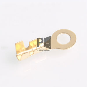 Cosses <span class=keywords><strong>de</strong></span> câble en or et en laiton professionnelles OEM, pièces à sertir, M3-M10, pour connexions <span class=keywords><strong>de</strong></span> fils électriques à vis robustes - Product Image 5