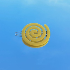 HONEY FLOWER Summer Style Hair Accessories Foreign Trade vortex Mosquito Coil Frog <strong>Buckle</strong> Bangs Hair <strong>Clip</strong> - Product Image 4