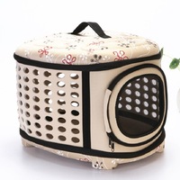 Vente en gros EVA portable respirant pliable pet cage sac pour chat accessoires pour animaux de compagnie produits pour animaux de compagnie 2023