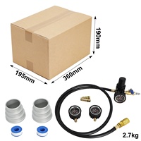 Probador de Fugas para Sistemas de Turbocompresores de Aluminio HTL, Herramienta de Mantenimiento Automotriz para Autos y Vehículos