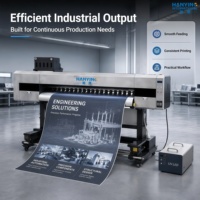 Nueva Impresora UV de Formato Ancho con Tinta UV y Sistema de Curado LED para Publicidad Interior/Exterior, 1 Año de Garantía
