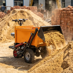 Carriola Elettrica 1000kg, Carrello Motorizzato Autocaricante 48V 52Ah, Veicolo Utilitario a 3 Ruote per Uso Agricolo e Giardinaggio - Product Image 6