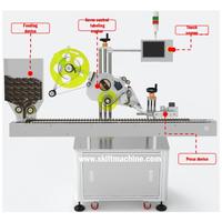 Machine d'étiquetage automatique de tubes de prélèvement sanguin électrique, étiqueteuse automatique de haute précision, imprimante thermique à transfert sur verre
