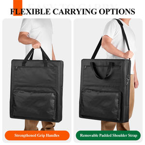 Housse de transport pour panneaux solaires double couche avec poches multiples Sac de rangement pour panneaux solaires Housse de transport pour Jackery <span class=keywords><strong>SolarSaga</strong></span> 100W 100X - Product Image 6