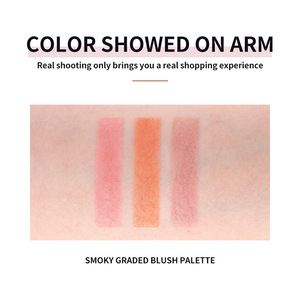 Paleta de Rubor Degradado ARTMISS, Maquillaje Mate Natural, Tres Colores Degradados, 12g, Tamaño Regular - Product Image 4