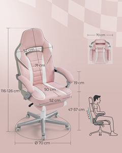 <span class=keywords><strong>SONGMICS</strong></span> Direct Factory <span class=keywords><strong>Chaise</strong></span> pivotante en cuir moderne avec repose-tête réglable Repose-pieds <span class=keywords><strong>Chaise</strong></span> <span class=keywords><strong>de</strong></span> <span class=keywords><strong>bureau</strong></span> ergonomique en acier PU - Product Image 6