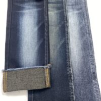 AK1965-3 Suministro de Fábrica Tela Vaquera Elástica Multibrazo Dobby de Alta Calidad de 11oz con Tejido Especial