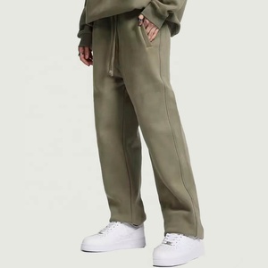 Sweatpants pour hommes de haute qualité, 430 g/m², 100 % coton, avec impression de logo personnalisée, impression en relief, sublimation, broderie, sérigraphie, impression DTG - Product Image 3