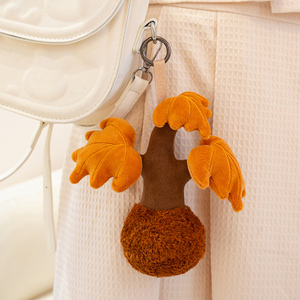Lindos Mini Colgantes de Peluche de la <span class=keywords><strong>Serie</strong></span> Naturaleza, Animales y Plantas Suaves, Venta al por Mayor y Menor, Accesorio para Bolsos, Llavero para Mochilas, Regalo - Product Image 4