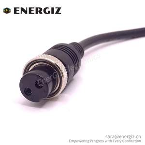 دايوا بكرة صيد سمك شيمانو بكرة كهربائية قابس طيران موصل GX16 مشبك كابل تمساح أنثى 2Pin - Product Image 6